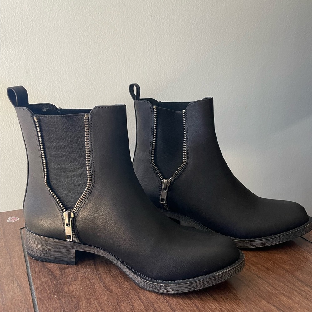 Casual Influence Ankle Boot Matte Black